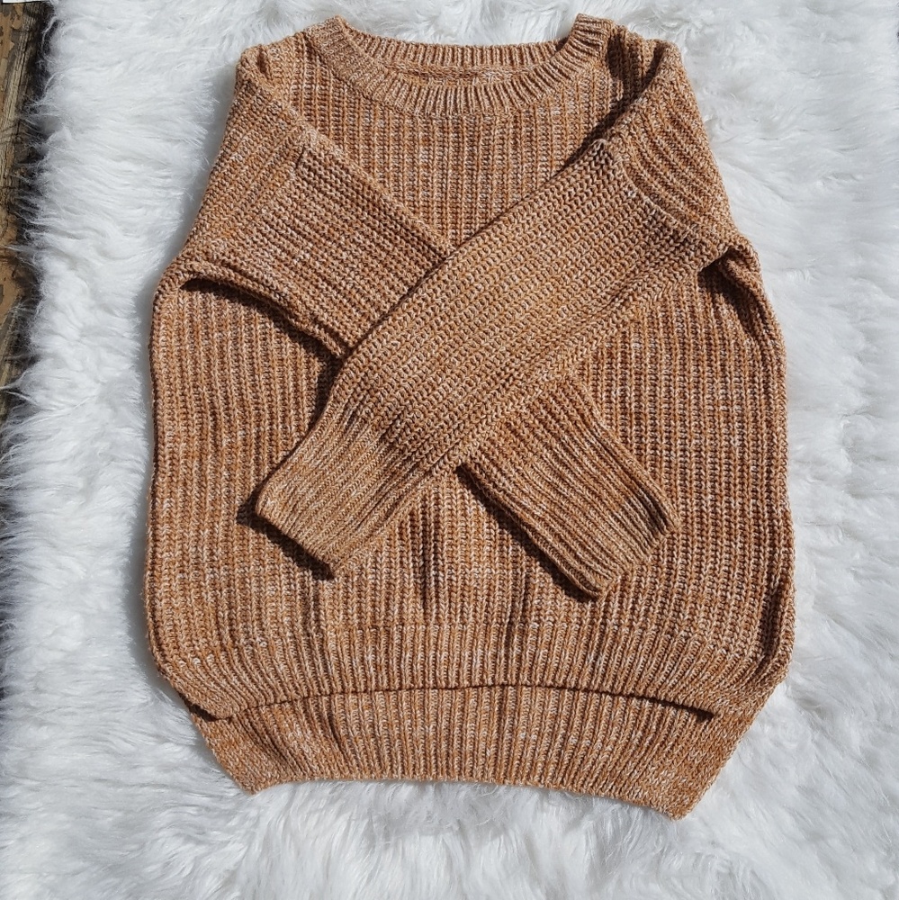 Dip Hem Knit Sweater